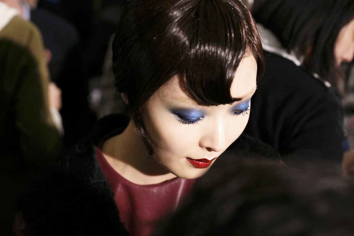 Anna Sui bbt F14 014 blue eyeshadow Anna Sui bbt F14 014 blue eyeshadow