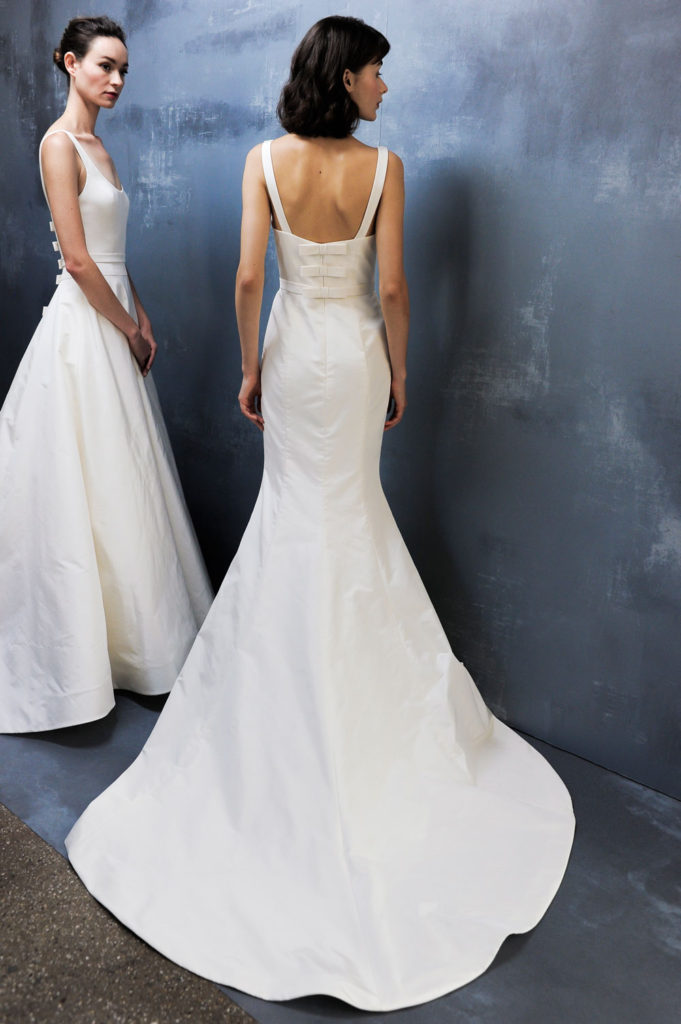 Wedding Trends - From Princess Capes to Polished Pants Amsale brd F18 009 681x1024 - Wedding Trends - From Princess Capes to Polished Pants