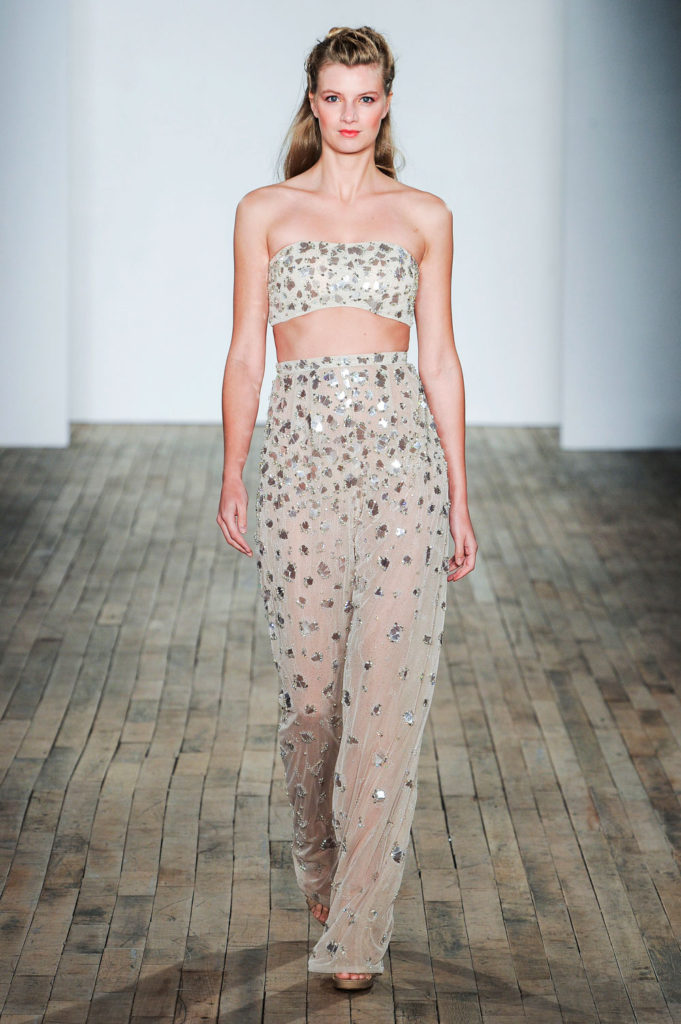 Wedding Trends - From Princess Capes to Polished Pants Hayley Paige brd F18 013 681x1024 - Wedding Trends - From Princess Capes to Polished Pants