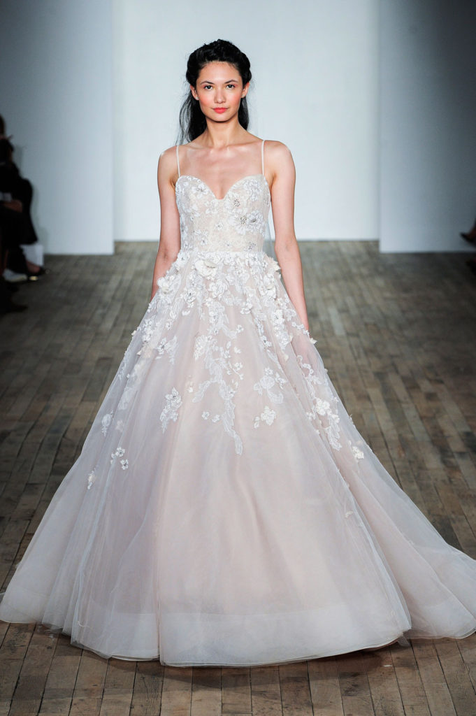 Wedding Trends - From Princess Capes to Polished Pants Hayley Paige brd F18 063 681x1024 - Wedding Trends - From Princess Capes to Polished Pants