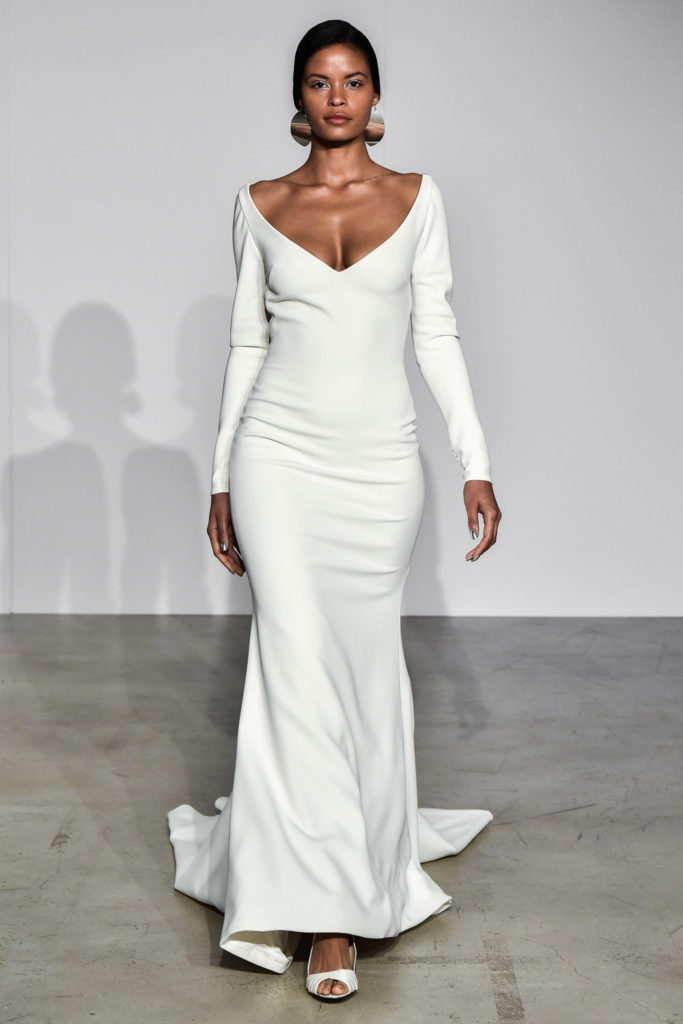 Wedding Trends - From Princess Capes to Polished Pants Justin Alexander brd F18 007 683x1024 - Wedding Trends - From Princess Capes to Polished Pants