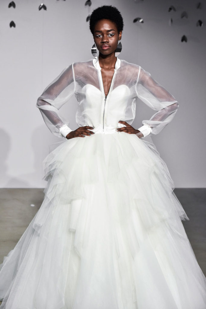 Wedding Trends - From Princess Capes to Polished Pants Justin Alexander brd F18 032 683x1024 - Wedding Trends - From Princess Capes to Polished Pants