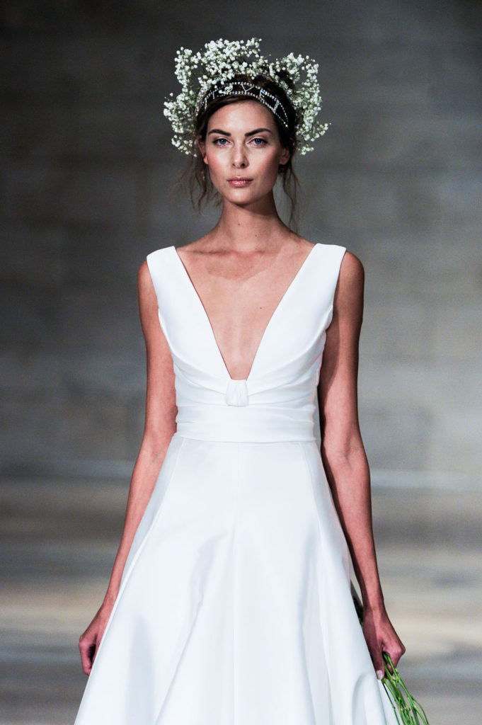 Wedding Trends - From Princess Capes to Polished Pants Reem Acra brd F18 011 681x1024 - Wedding Trends - From Princess Capes to Polished Pants
