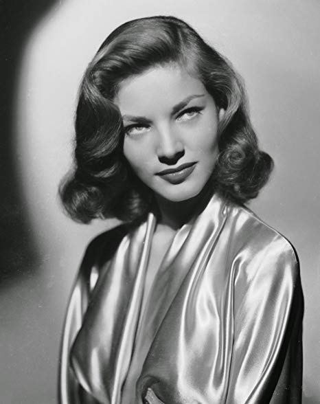 lauren bacall vintage short hair