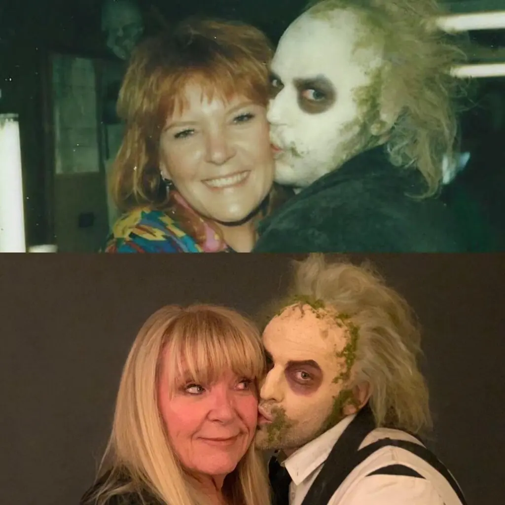 Ve Neill with Beetlejuice