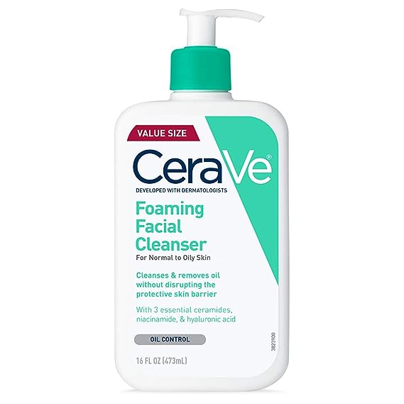 Affordable Swap: CeraVe Foaming Facial Cleanser