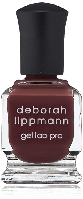 Deborah Lippmann - "Single Ladies" - A refined charcoal shade with a hint of deep red, perfect for a powerful and stylish look