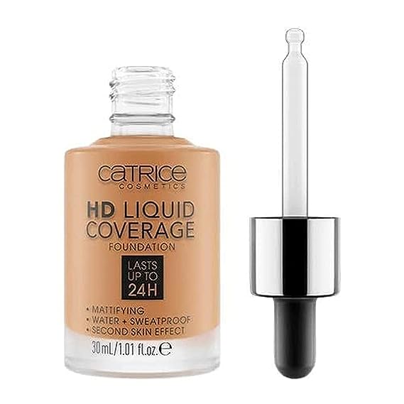 Vegan Makeup: HD Liquid Coverage Foundation