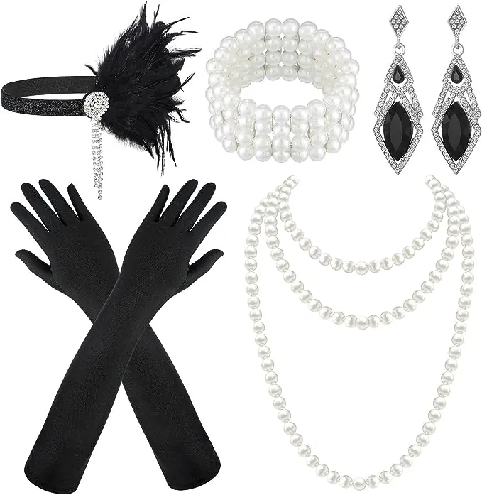 1920s Accessories Set