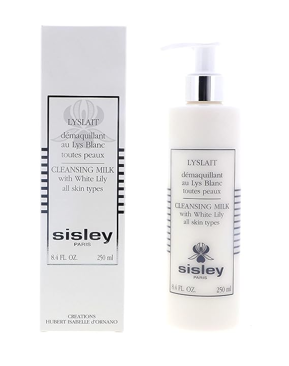 Luxury Product: Sisley Cleansing Milk With White Lily - Dry Sensitive Skin Cleansing Milk