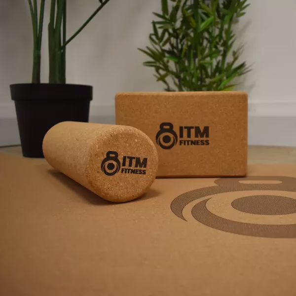 Bamboo or Cork-Based Yoga Accessories