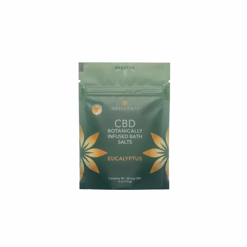 CBD Botanically Infused Bath Salt - Eucalyptus