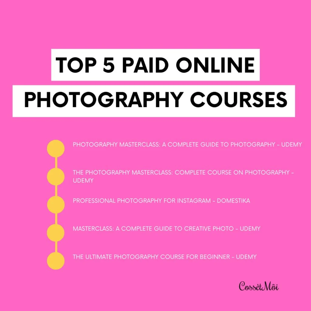 Top 5 Paid Online Photography Courses