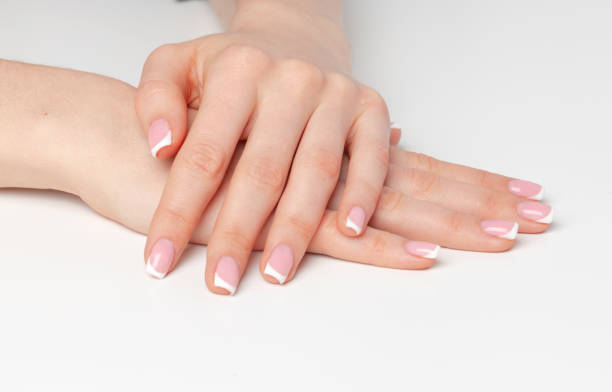 Classic French Nail Art
