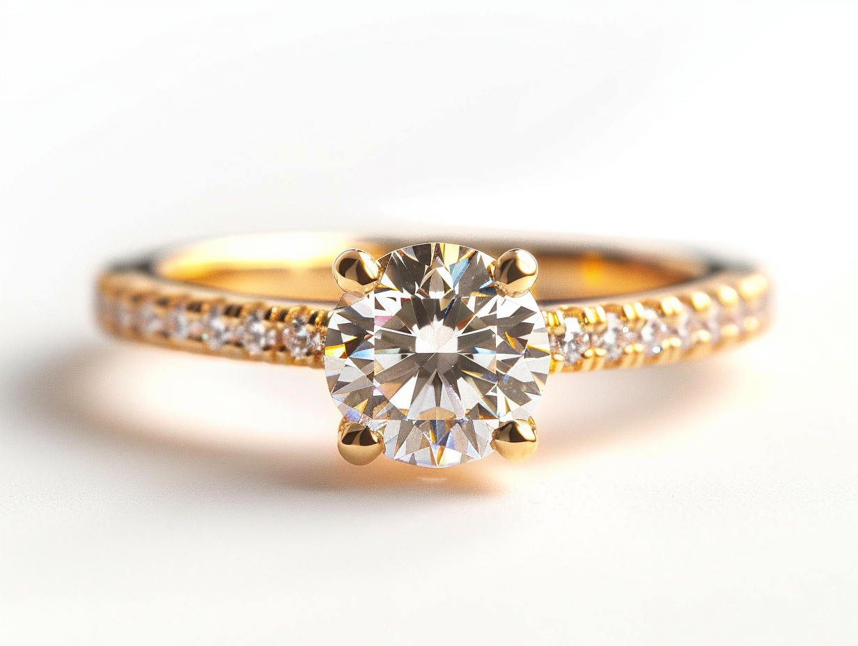 Warm yellow gold engagement rings — Cossèt Môi 2026