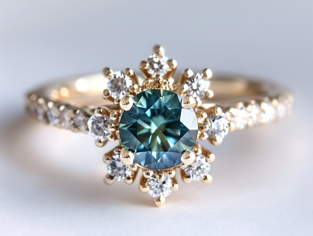 Nature-inspired engagement ring — Cossèt Môi 2026 Ring Edit