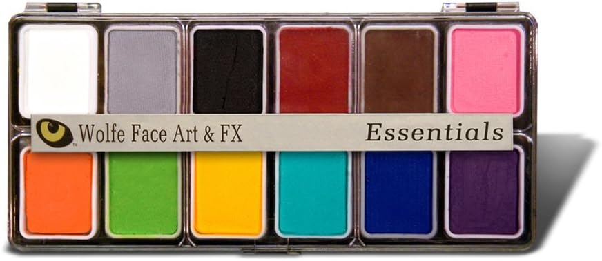 Wolfe FX Essential Hydrocolor face and body paint palette