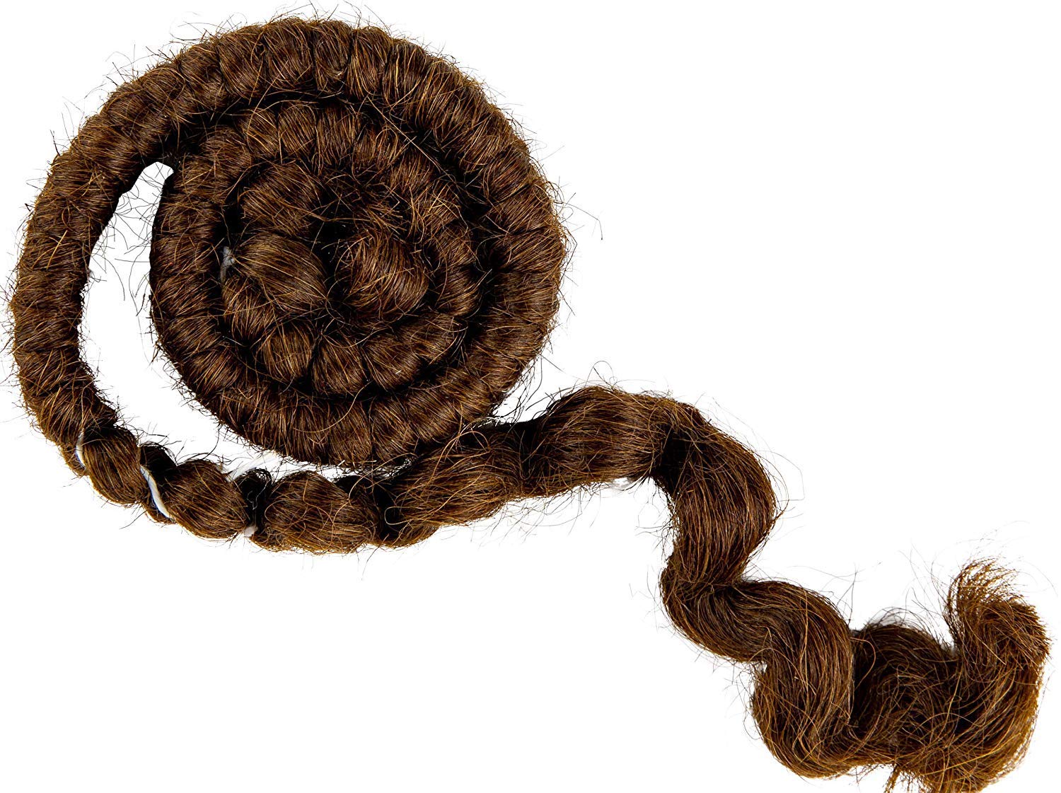 Mehron crepe hair in medium brown