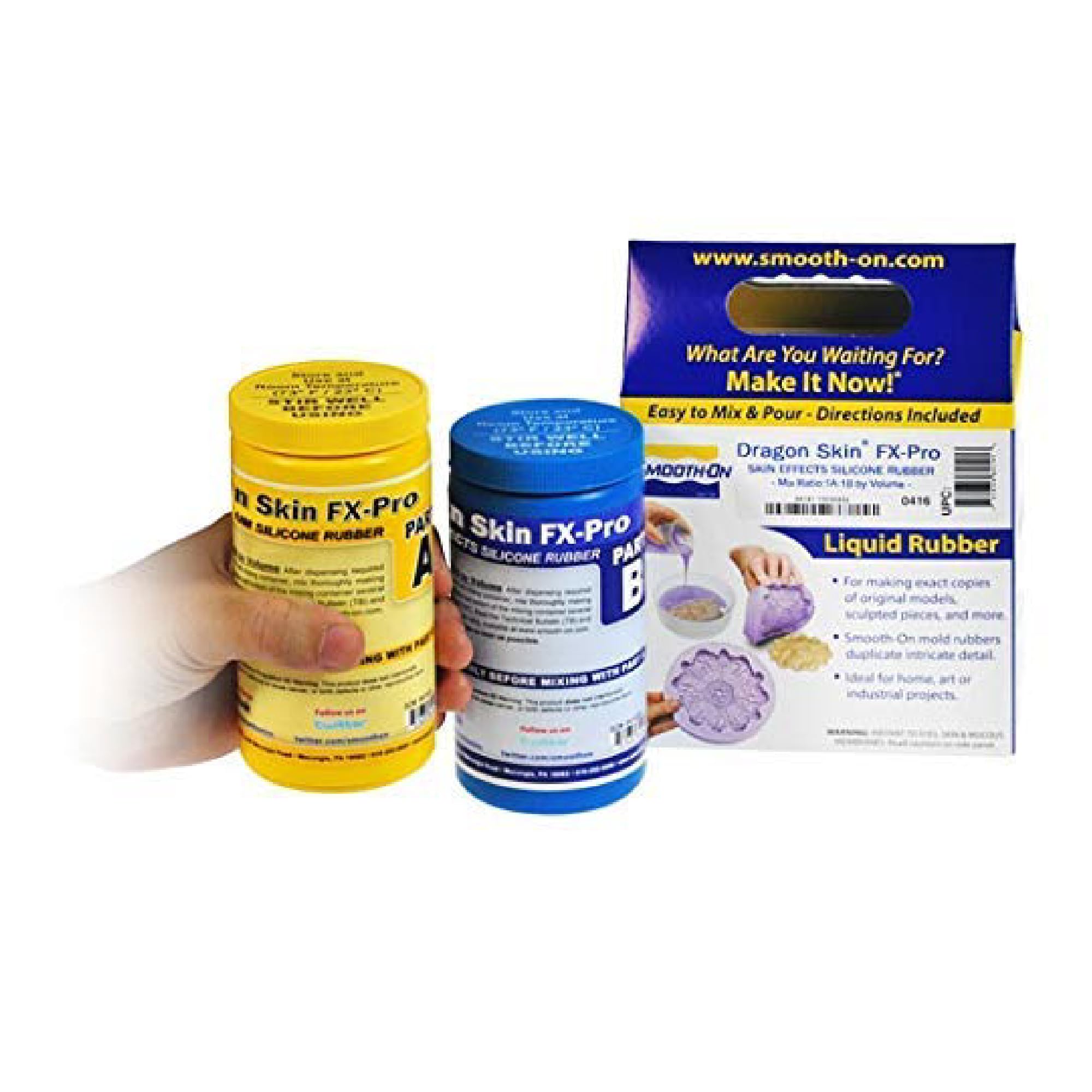 Smooth-On Dragon Skin FX-Pro platinum silicone rubber, pint unit