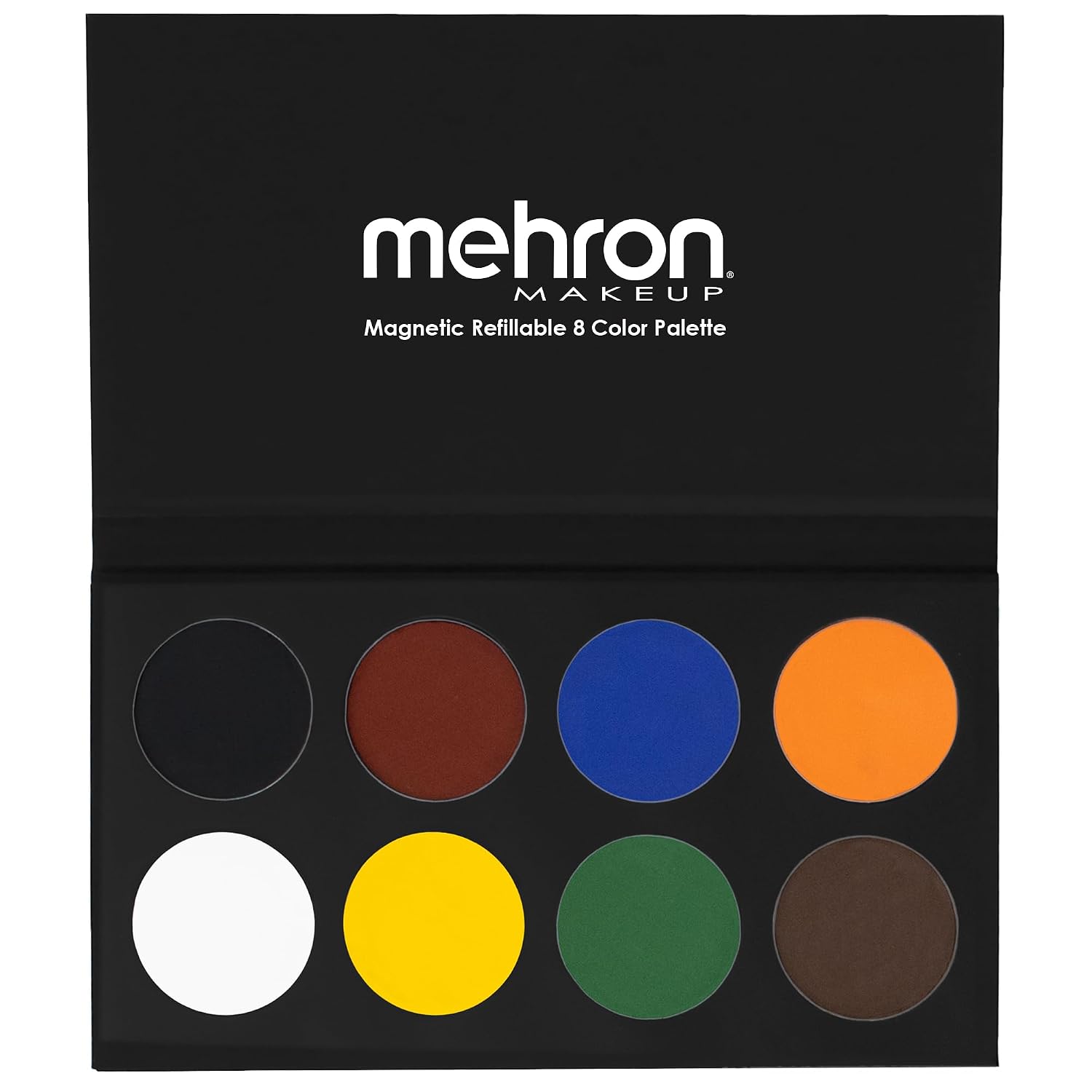 Mehron Paradise AQ Basic water-activated face and body paint palette