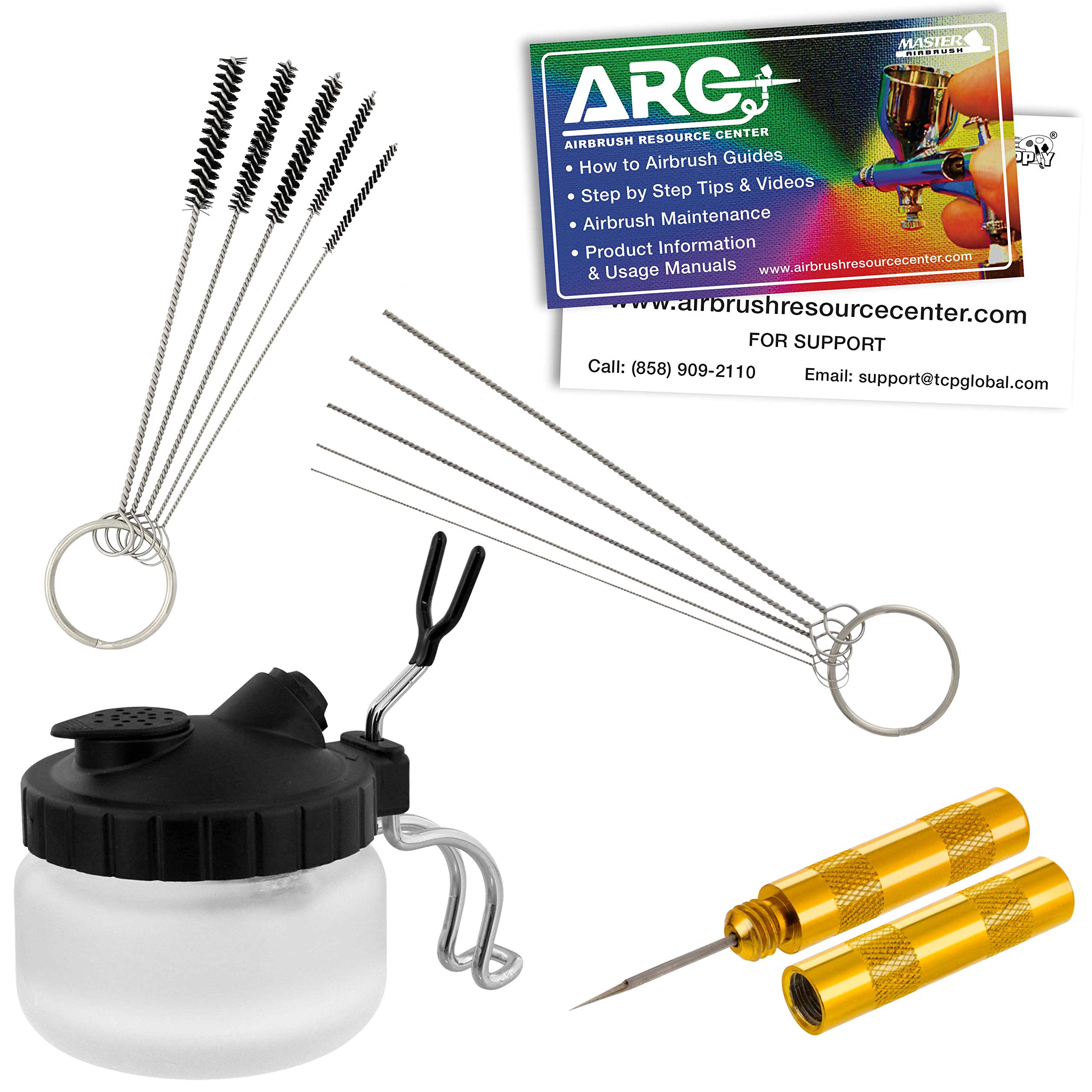 Master Airbrush 13-piece airbrush cleaning kit