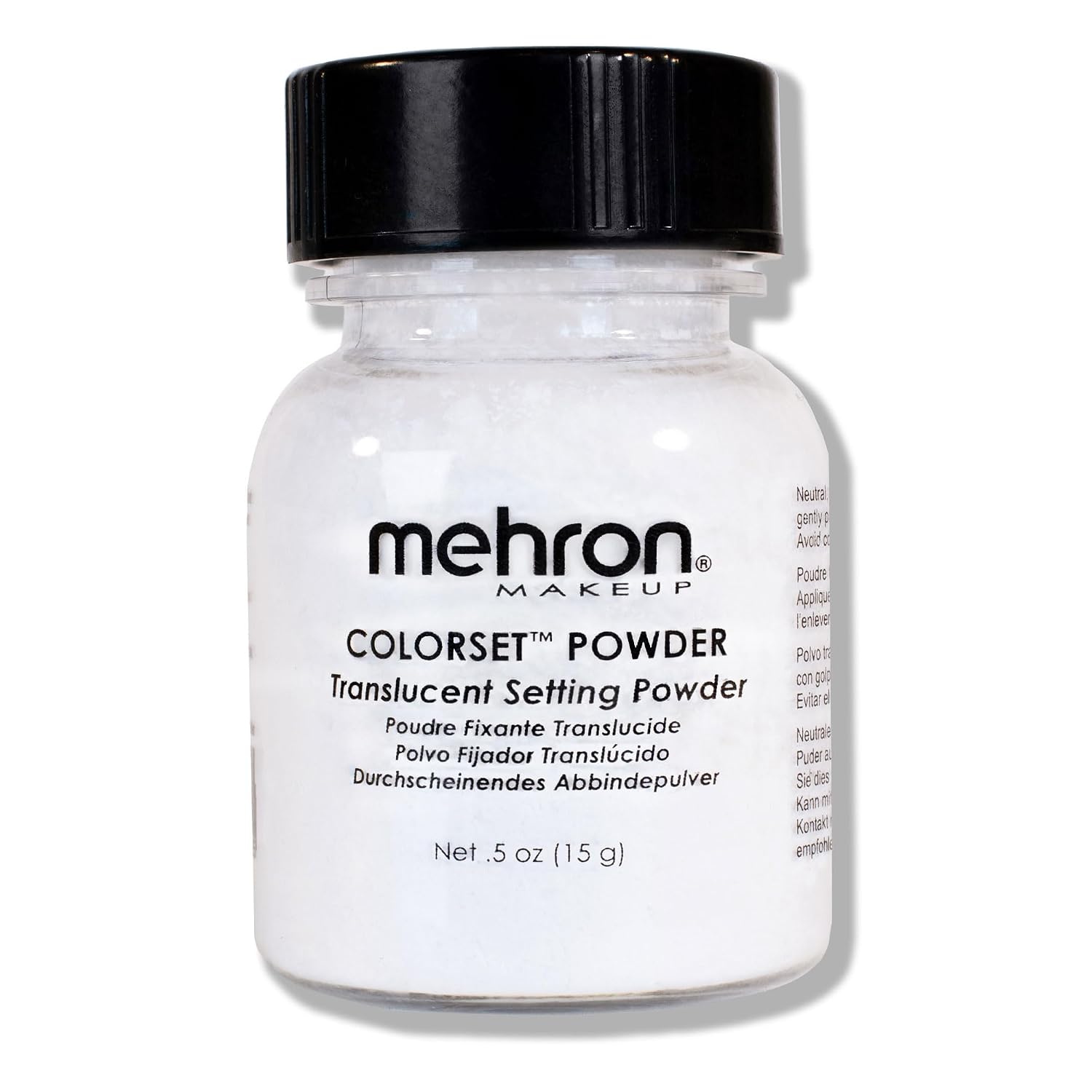 Mehron Colorset translucent setting powder
