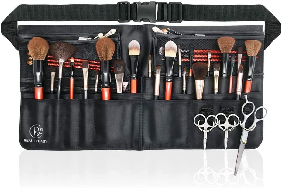 Beautybaby makeup artist brush waist belt