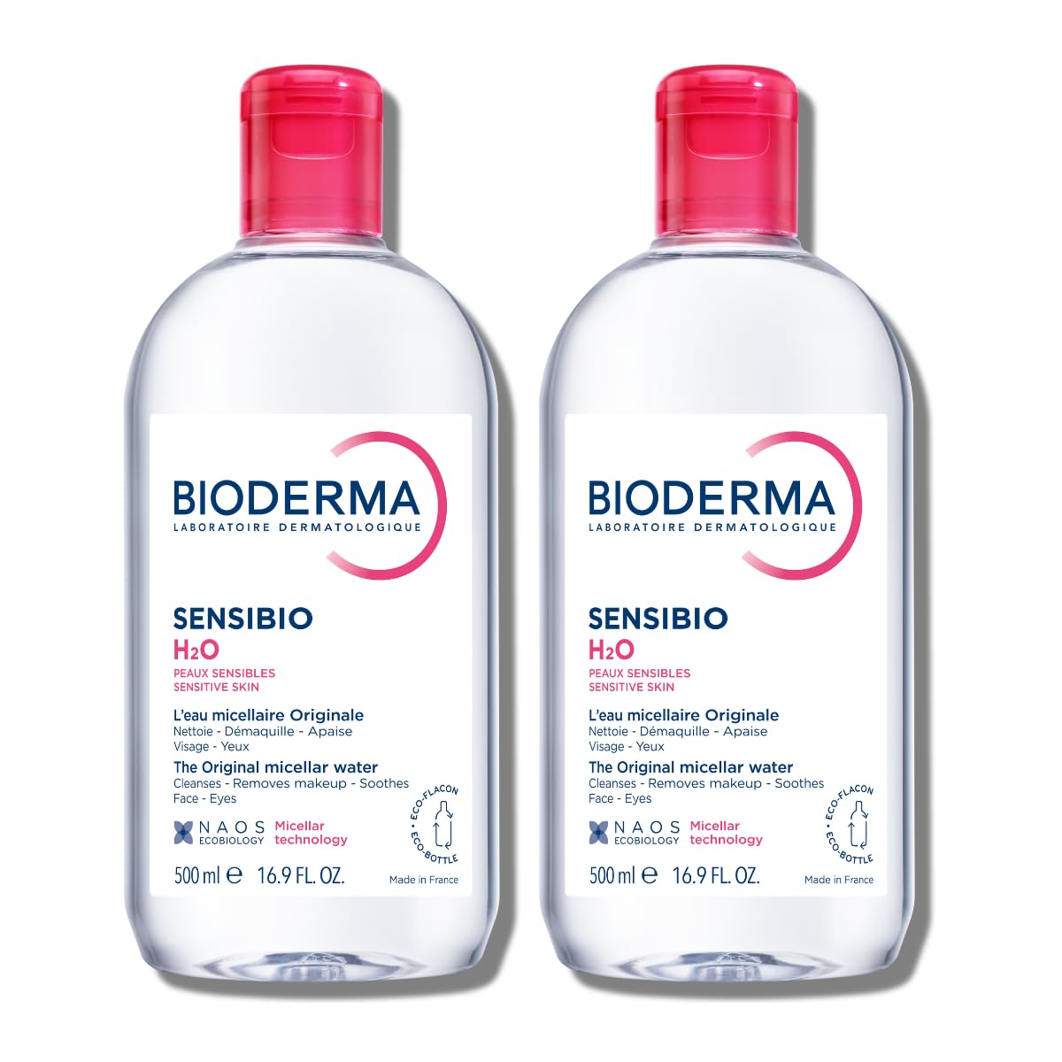 Bioderma Sensibio H2O micellar water bottle