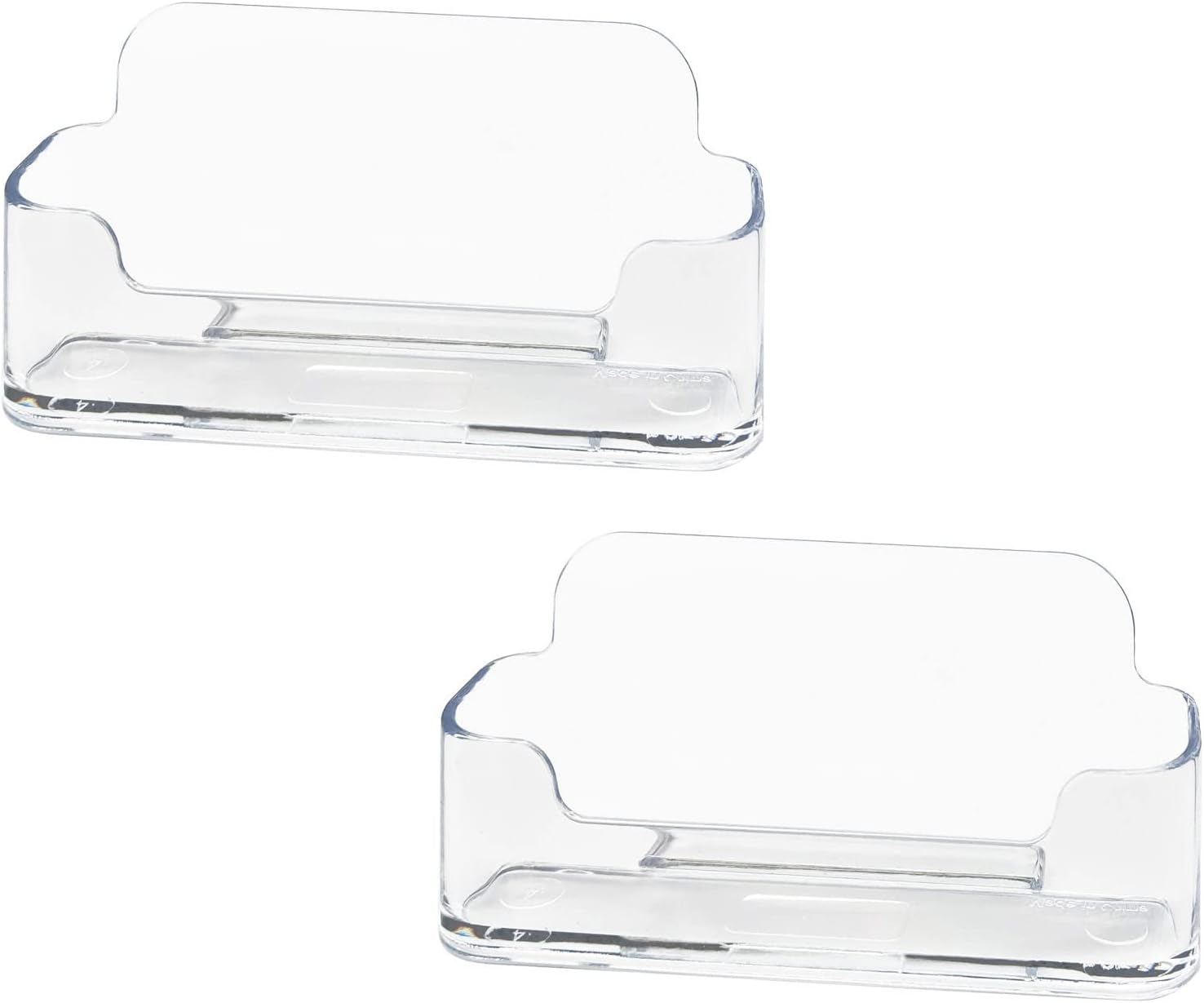 HSYMQ clear acrylic business card holder