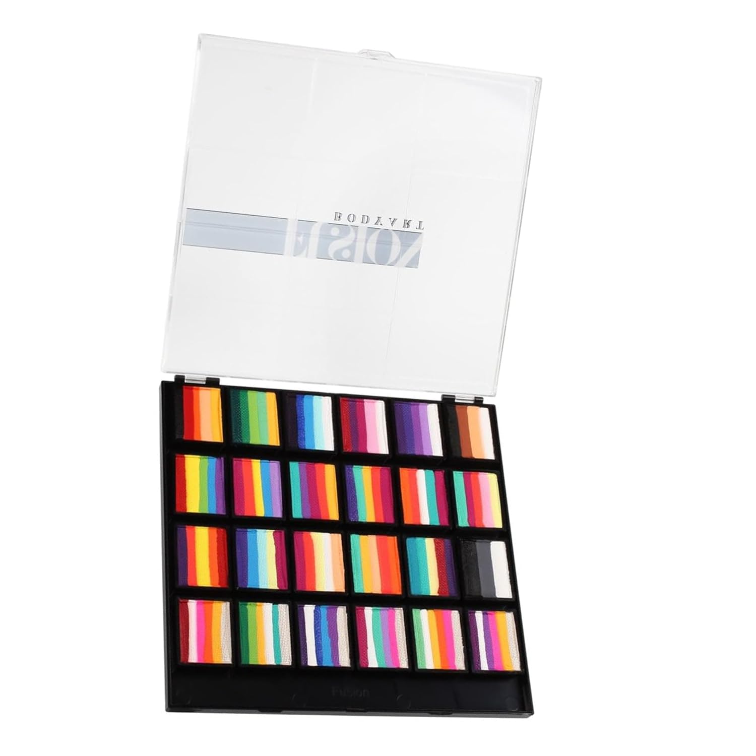 Fusion Body Art Spectrum rainbow face paint palette