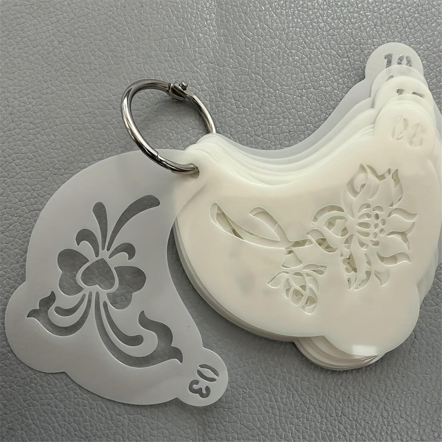 Reusable body paint stencils