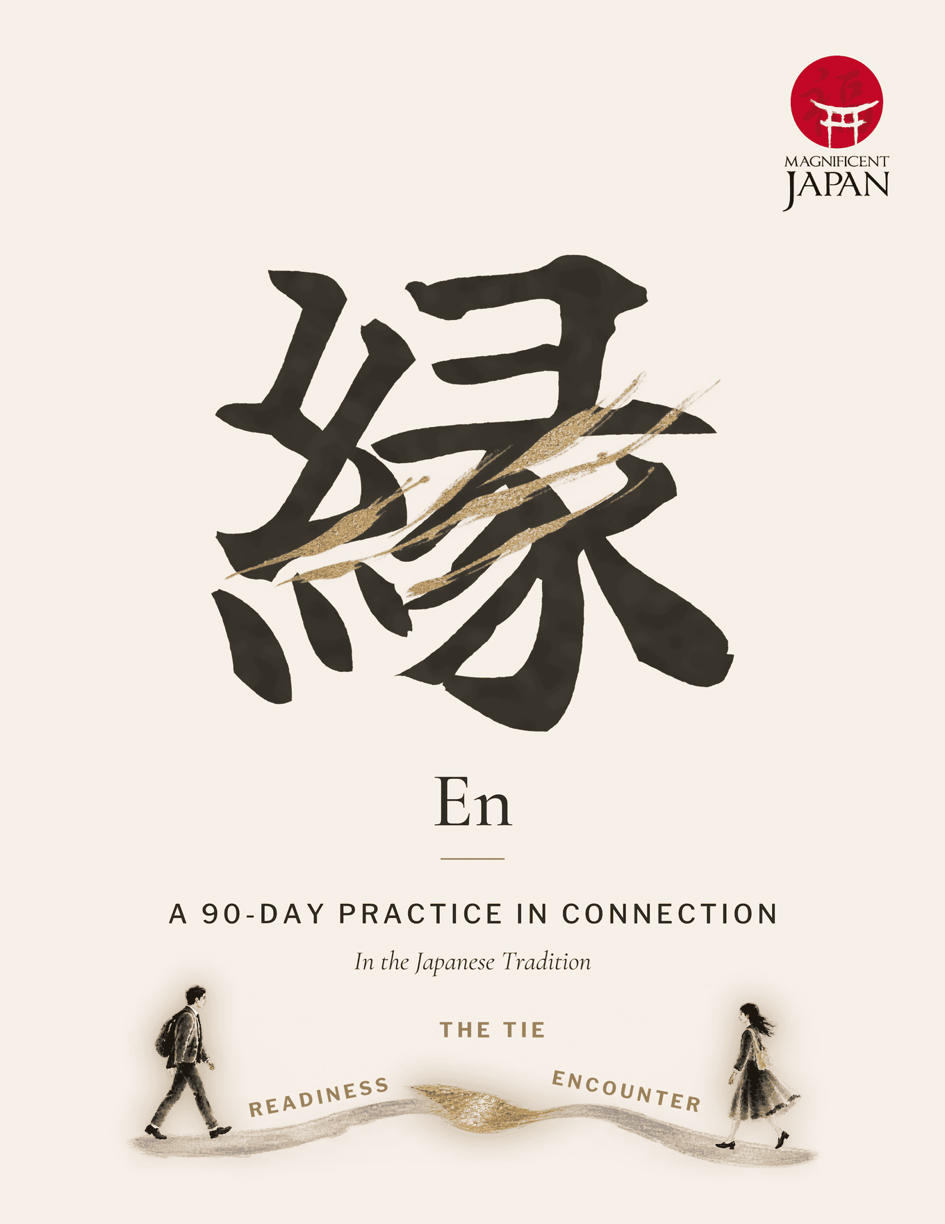 Cover of En, A 90-Day Practice in Connection, from Magnificent Japan
